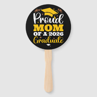 Stolze Mutter eines personalisierten Abschlusses 2 Fächer