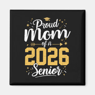 Stolze Mutter eines Seniors 2026 Abschlussklasse 2 Magnet