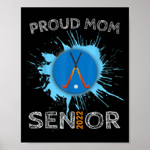 Stolze Mutter Feldhockey Senior College High Schoo Poster
