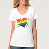 Stolze Mutter Gay Lesbian T-shirt (Vorderseite)