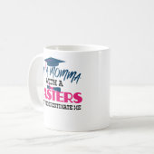 Stolze Mutter-Hauptgrad-Abschluss Cofee Tasse (Vorderseite Links)