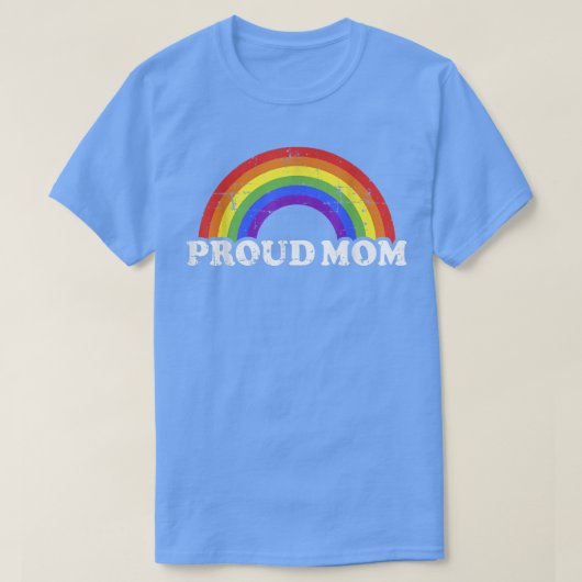 Stolze Mutter mit schwulem oder lesbischem Sohn od T-Shirt (Design vorne)
