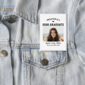 Stolze Mutter Senior Individuelles Jahr Absolvente Button (Insitu)