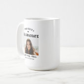 Stolze Mutter Senior Individuelles Jahr Absolvente Kaffeetasse (Vorderseite Links)