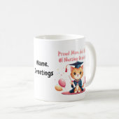 Stolze Mutter und Vater eines erfolgreichen Pflege Kaffeetasse (VorderseiteRechts)