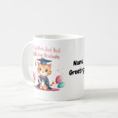 Stolze Mutter und Vater eines erfolgreichen Pflege Kaffeetasse (Vorderseite Links)