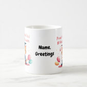 Stolze Mutter und Vater eines erfolgreichen Pflege Kaffeetasse (Mittel)