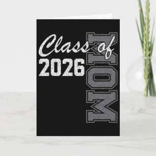 Stolze Mutter Von Abschlussklasse 2026 Seniorin Mu Karte