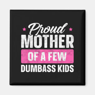Stolze Mutter von ein paar Kindern T-Shirt lustige Magnet