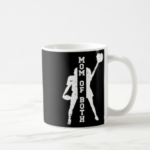 Stolze Mutter von Football und Cheer-Mom Kaffeetasse