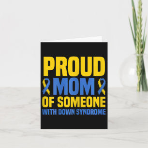 Stolze Mutter Welt Down-Syndrom-Mama Karte