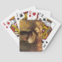 Stolze Mutterhenne und ihre Hühner (Baby Chickens)