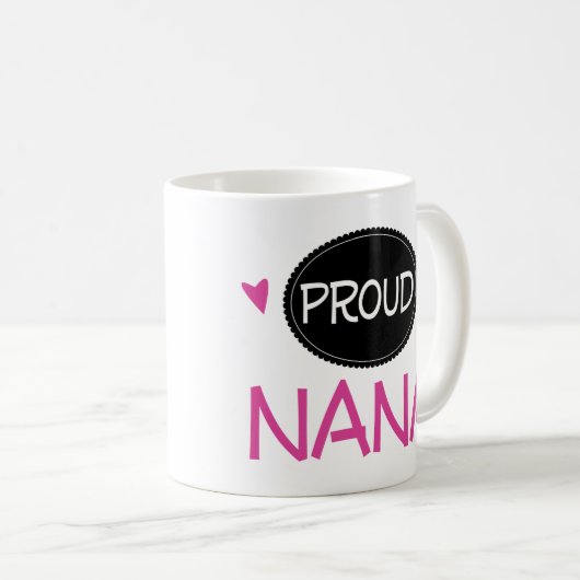 Stolze Nana Kaffeetasse (VorderseiteRechts)