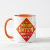 Stolze Nation Bright Future Tasse (Links)