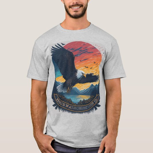 Stolze Nation, strahlende Zukunft: strahlendes Ver T-Shirt (Vorderseite)