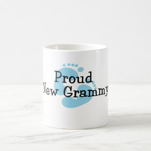 Stolze neue Grammy Baby-Abdrücke Kaffeetasse