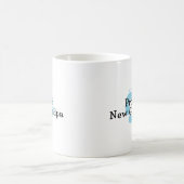 Stolze neue Großvater-Baby-Abdrücke Kaffeetasse (Mittel)