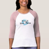 Stolze neue Nana-Baby-Abdrücke T-Shirt (Vorderseite)