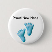 Stolze neue Nana Button (Vorderseite)