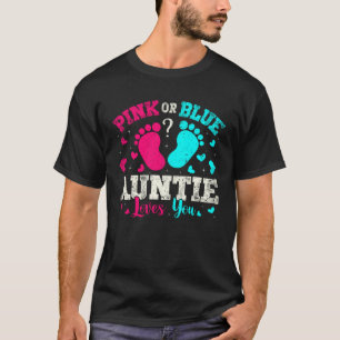 Stolze neue Tante Es ist ein Mädchen Geschlecht En T-Shirt