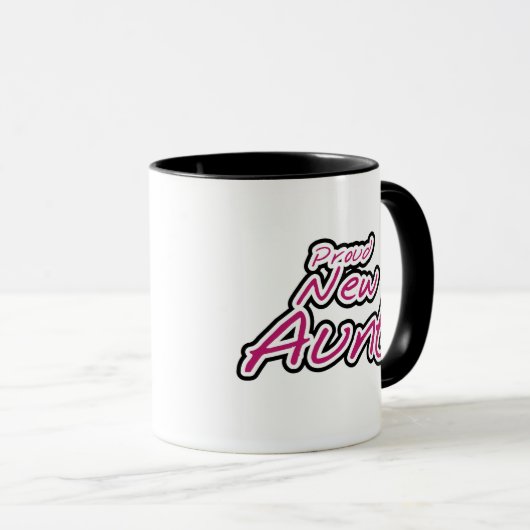 Stolze neue Tante-Hemden und Geschenke Tasse (VorderseiteRechts)