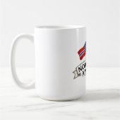 Stolze norwegisch-amerikanische Kaffeetasse (Links)