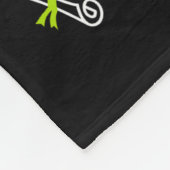 Stolze Oma eines 2026er Vorschulabsolventen Mutter Fleecedecke (Ecke)