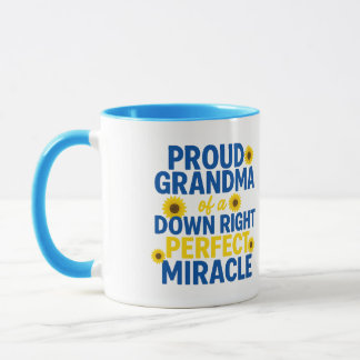 Stolze Oma eines absolut perfekten Wunders Tasse