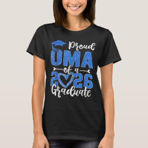Stolze Oma eines Absolventen der Klasse 2026 T-Shirt