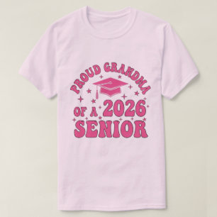 Stolze Oma eines Football-Absolventen der Klasse 2 T-Shirt