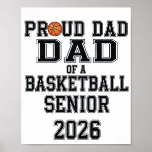 Stolze Oma eines Football-Seniors der Abschlusskla Poster