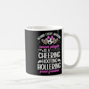 Stolze Oma eines Fußballspielers Großmutter Fußbal Kaffeetasse
