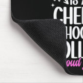 Stolze Oma eines Fußballspielers Großmutter Fußbal Mousepad (Ecke)