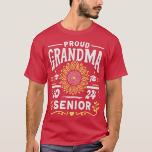 Stolze OMA eines Seniors von 2024 T-Shirt