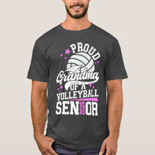 Stolze Oma eines Volleyball-Senior-Omas 2026 T-Shirt