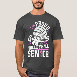 Stolze Oma eines Volleyball-Senior-Omas 2026 T-Shirt
