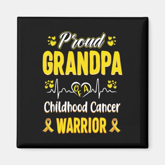 stolze Oma Kinderkrippe Magnet (Vorne)