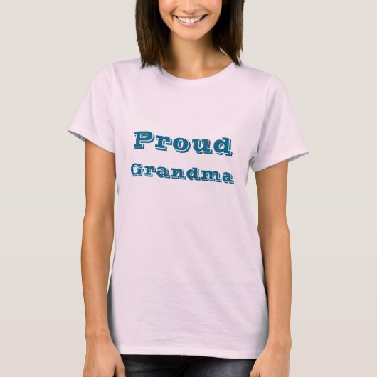 Stolze Oma T-Shirt (Vorderseite)