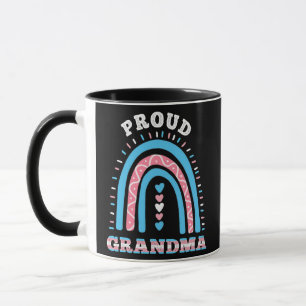 Stolze Oma Transgender Boho Regenbogen Tasse