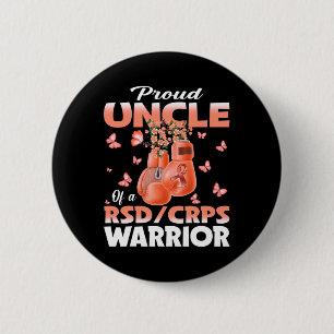 Stolze Onkel eines Rsd-Crps-Krieger-Bewusstseinsbo Button