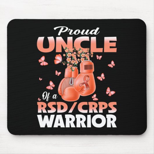 Stolze Onkel eines Rsd-Crps-Krieger-Bewusstseinsbo Mousepad (Vorne)