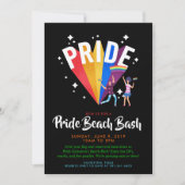 Stolze Party Einladung | STREIT (Vorderseite)