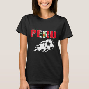 Stolze peruanische Fußballfans Jersey peruanische  T-Shirt