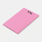 Stolze Pfau-Post-Itanmerkungs-Auflage Post-it Klebezettel (angewinkelt)