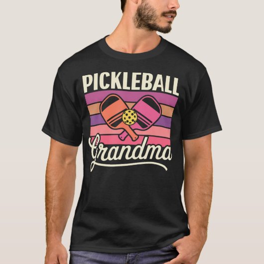 Stolze Pickleball-Oma T-Shirt (Vorderseite)