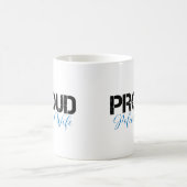 Stolze Polizei-Ehefrau Kaffeetasse (Mittel)