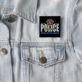 Stolze Polizei hervorbringen Button (Beispiel)