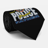 Stolze Polizei hervorbringen Krawatte (Gerollt)