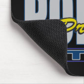 Stolze Polizei hervorbringen Mousepad (Ecke)