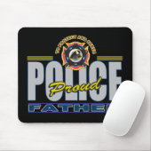 Stolze Polizei hervorbringen Mousepad (Mit Mouse)